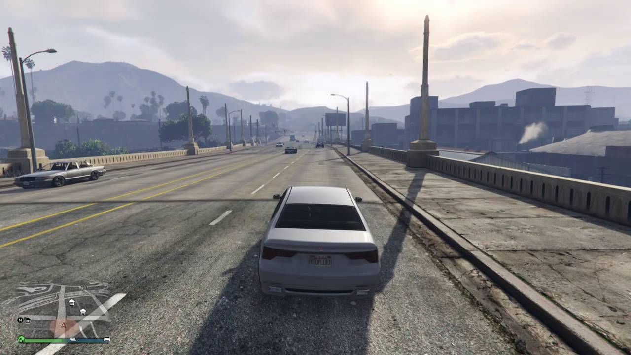 Grand Theft Auto V Мастер заезжать в гараж. - YouTube