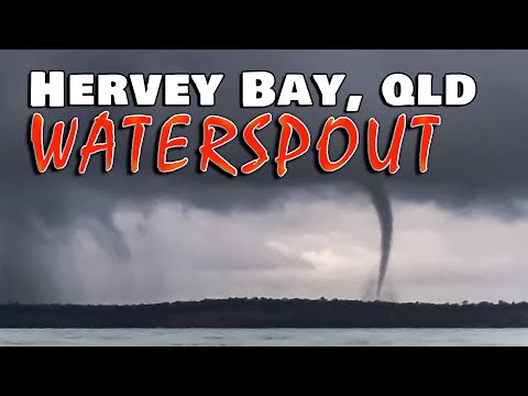 Hervey Bay QLD Waterspout - 1 November, 2024