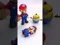 Unboxing Mario Bros and Helicopter Minions and Monster toy ASMR Video #minions #mario