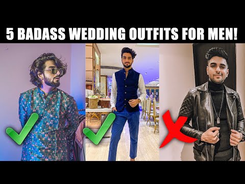 5 BUDGET SHAADI outfits for INDIAN men! Wedding outfit ideas 2021