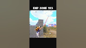 End Zone 1v3 ☠️ #pubgmobile #bgmi