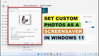 How to Set Custom Photos As A Screensaver in Windows 11 (2024) 🌄✨ screenshot 3