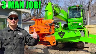 Short Crew, Big Job… This Went Surprisingly Smooth