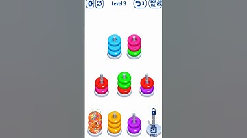 Colour Hoop Stack level 3