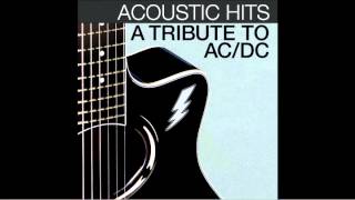 Video thumbnail of "AC/DC "Back in Black" Acoustic Hits Cover Full Song"