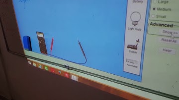 Electric circuits using PHeT simulation lab