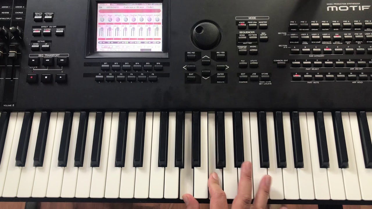 Tutorial de oye de la sonora dinamita para piano