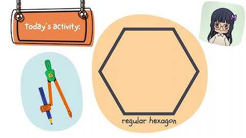 How to draw a hexagon using a compass