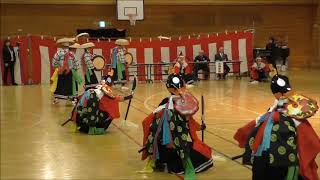 江繋剣舞「薙刀舞、刀の舞」＠2019第47回川井郷土芸能祭