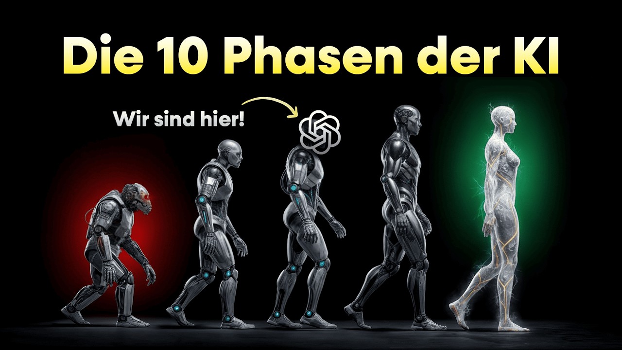 Die 10 Phasen der Künstlichen Intelligenz