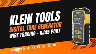 Klein Tools VDV500-163 | Digital Tone Generator Wire Tracing