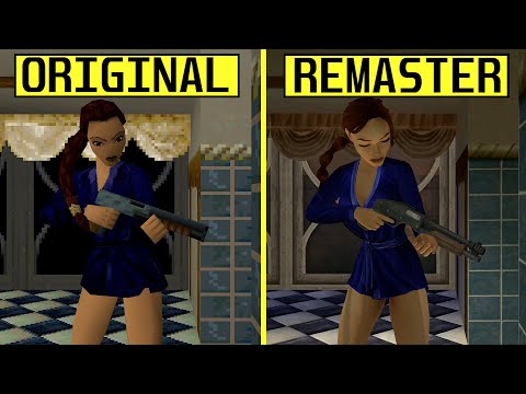 : Tomb Raider 2 Remastered vs Original Graphics Comparison