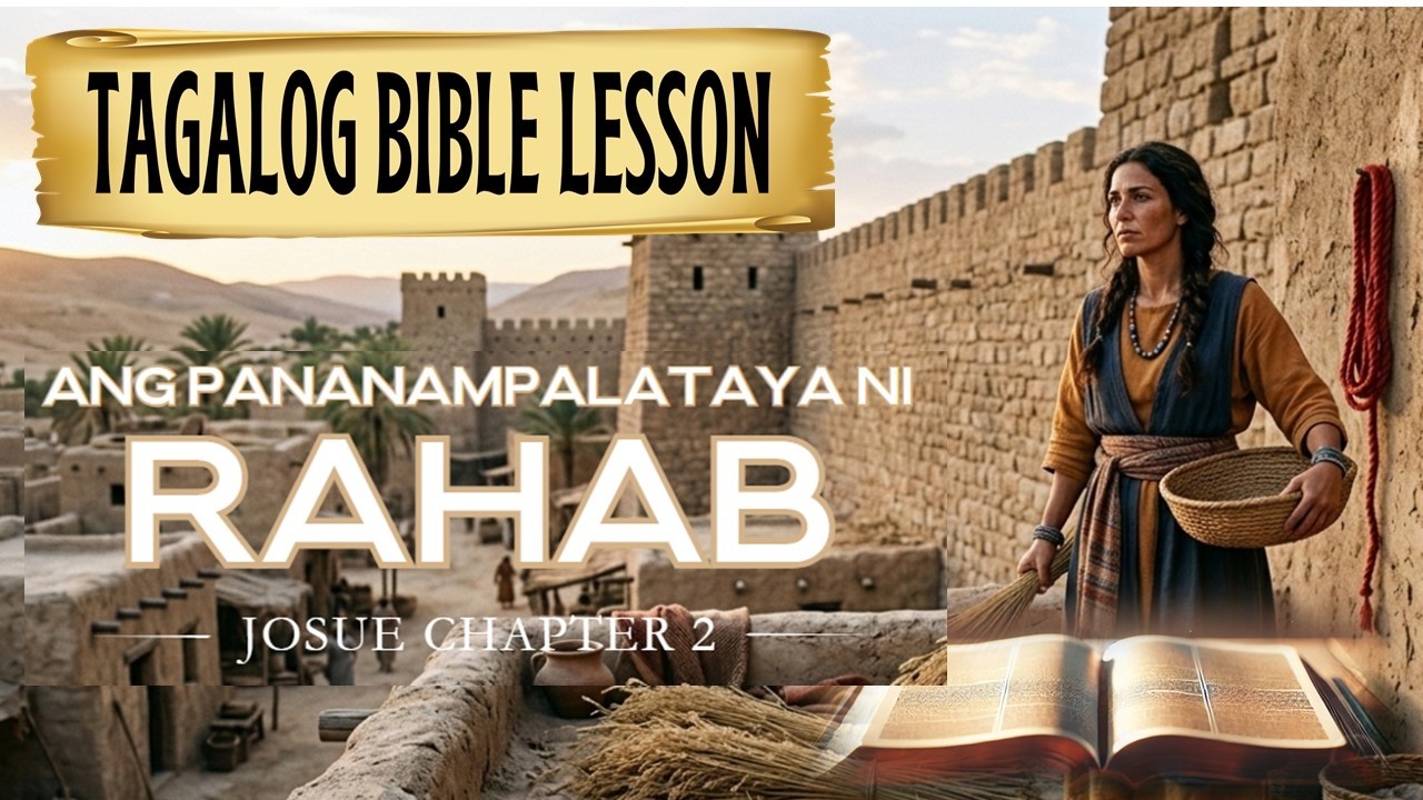 Ang Pananamapalataya ni Rahab | Joshua Kapitulo 2 | Tagalog Bible Lesson
