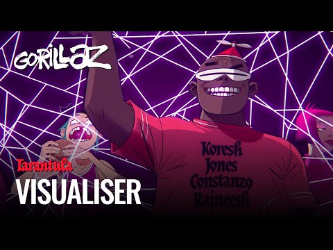 Gorillaz - Tarantula (Visualiser)