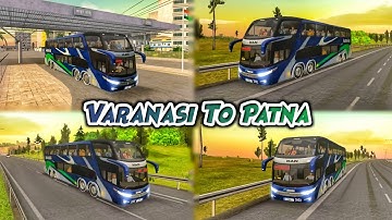 Bus Simulator Ultimate | Varanasi To Patna | Best Driving Gameplay (Android/IOS) #bussimulator