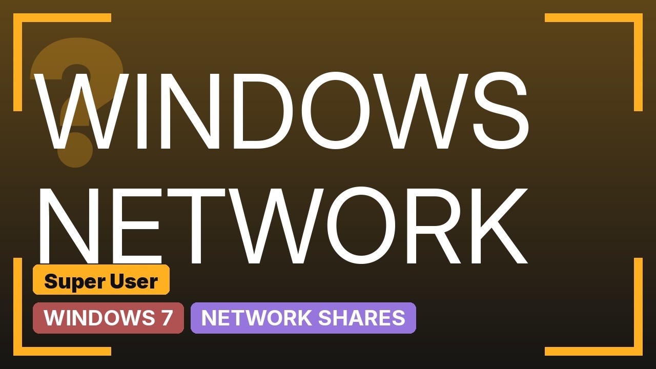 Cannot access windows share folder - YouTube