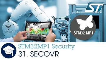 STM32MP1 OLT - 31.  Security Security Overview SECOVR