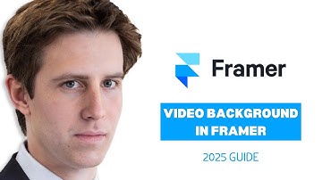 How To Add Video Backgrounds in Framer (Step-by-Step Tutorial 2025)