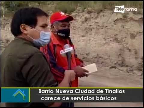 Barrio Nueva Ciudad de Tinallos carece de servicios básicos