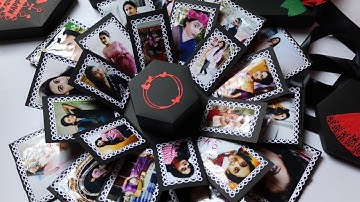 Hexa Exploding Box  || Photo Box || Handmade Gifts || #Nafsiscraft