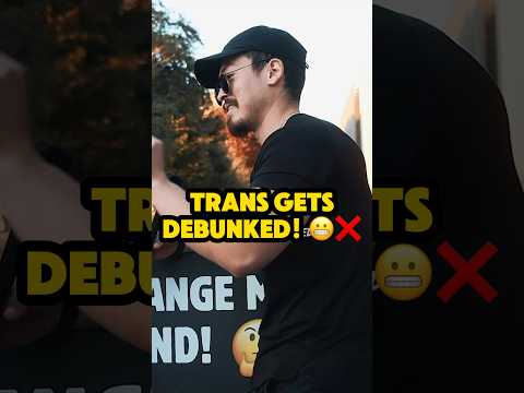 😬🏳️‍⚧️ TR*NS DEBUNKS HIMSELF!