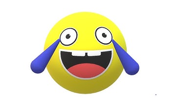 How to make an Emoji character in paint 3d