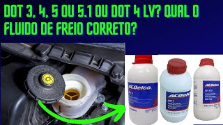 Dot 3, 4, 5, 5.1 Ou Dot 4 Lv? Qual Fluido De Freio É O Correto? Posso Usar O Dot 4 Em Vez Do Dot 4Lv