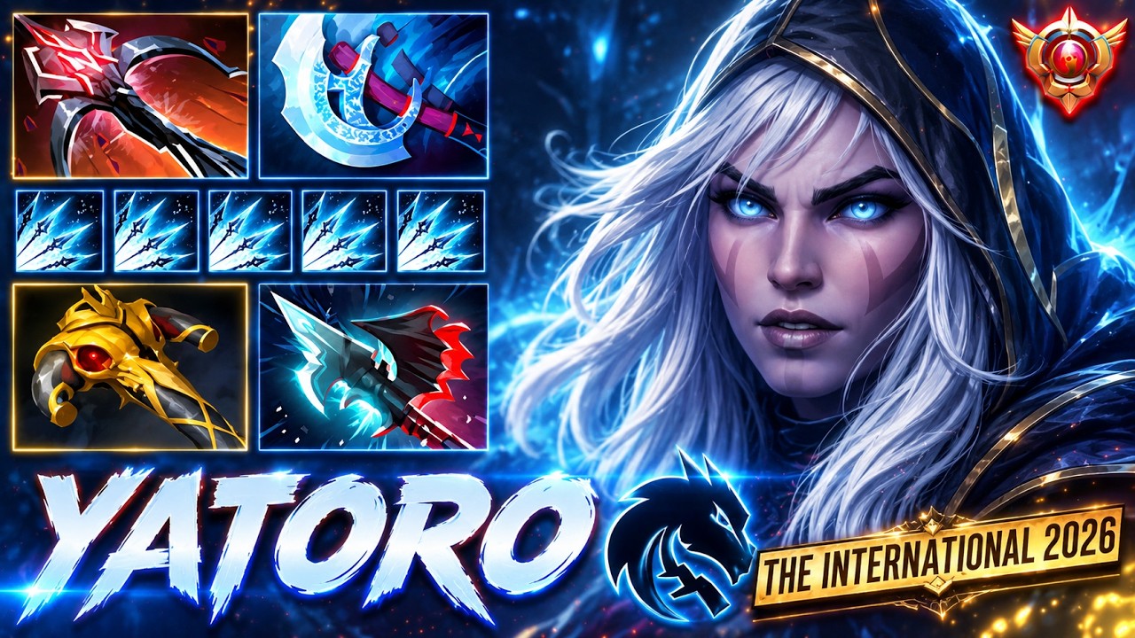 Yatoro Drow Ranger - INTERNATIONAL 2026 - Dota 2 Pro Gameplay [Watch & Learn]