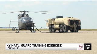 Kentucky National Guard participates in training exercise in Louisville