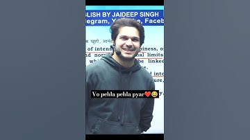 Jaideep sir 🤣😂 funny moments during class #jaideepsirmotivation #jaideepsirenglish  #funnyreel