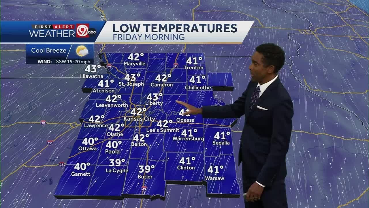 Warmer temperatures heading into the weekend - YouTube