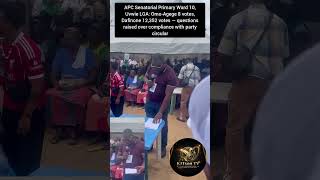 APC Senatorial Primary Ward 10, Uvwie LGA: Omo-Agege 8 votes, Dafinone 12,352 votes — questions