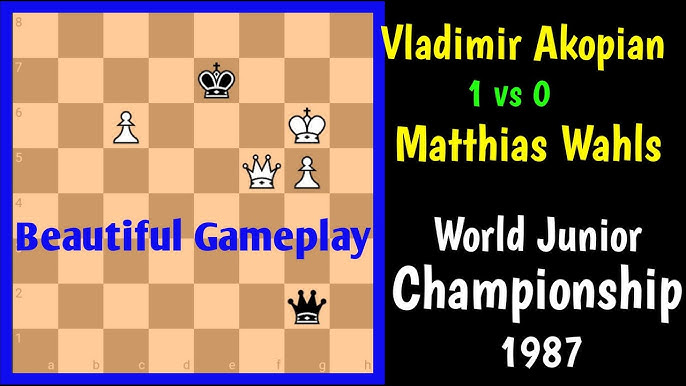 QATAR MASTERS 2003 SULEYMENOV ALISHER VENCEU MAGNUS CARLSEN ROUND 2 -  XADREZ COM MUSICA