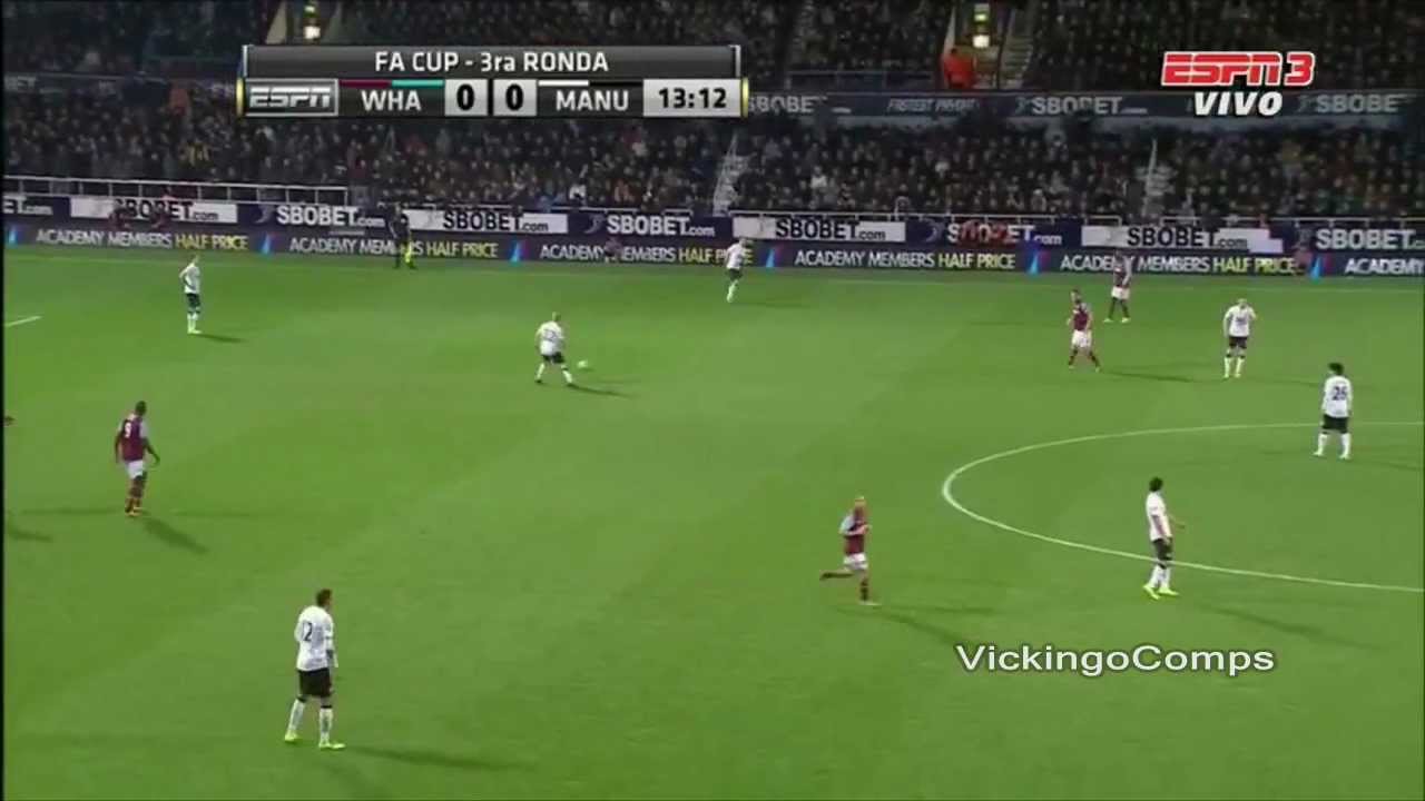 Paul Scholes vs West Ham 15.01.2013 By Vickingo