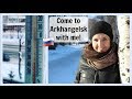 Vlog in Russian 1. Come to the RUSSIAN NORTH with me in winter! ♡ Rus. & Eng. subtitles