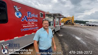 WHEEL TRACTOR-SCRAPERS Rebel Auction Eatonton, GA Auction August 25th