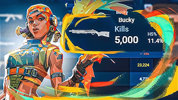 I HAVE 5,000 BUCKY KILLS !!!