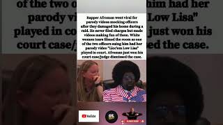 🎤⚖️💥 AFROMAN MOCKED THE RAID IN MUSIC VIDEOS — THEN WON THE CASE IN COURT.#shorts"