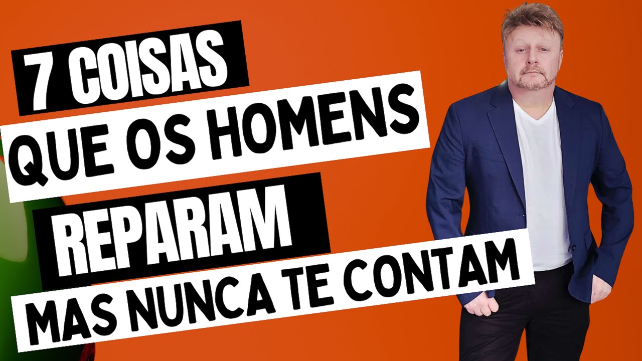 HOMENS REPARAM MAIS NUNCA TE CONTAM
