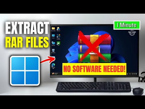 How to Extract RAR Files on Windows 11 | Full Guide