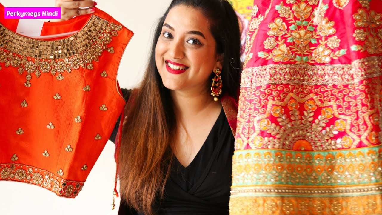 चाँदनी चौक शॉपिंग Haul | लहँगे सूट्स ज्वेलरी |  Perkymegs Hindi