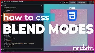 CSS Tutorials: Making Textures with Mix-Blend-Mode
