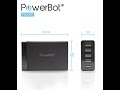 PowerBot® PB5000 40W 8-Amp 5-Port Rapid USB Charger
