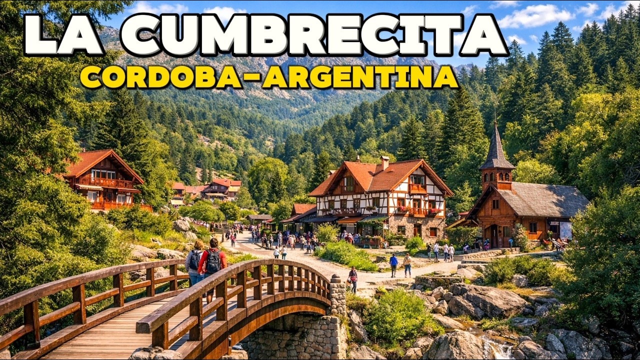 【4K】La Cumbrecita - El Pueblo Peatonal más lindo de Argentina