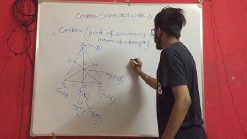 Centroid of a triangle