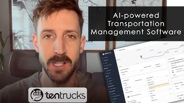 Modern AI-powered Transportation Management Software - TenTrucks