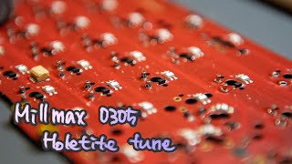 Matrix Noah PCB hotswap tune millmax 0305