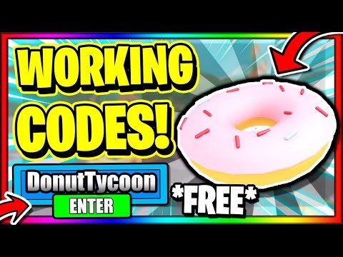 Donut Bakery Tycoon Codes Roblox July 2020 Mejoress