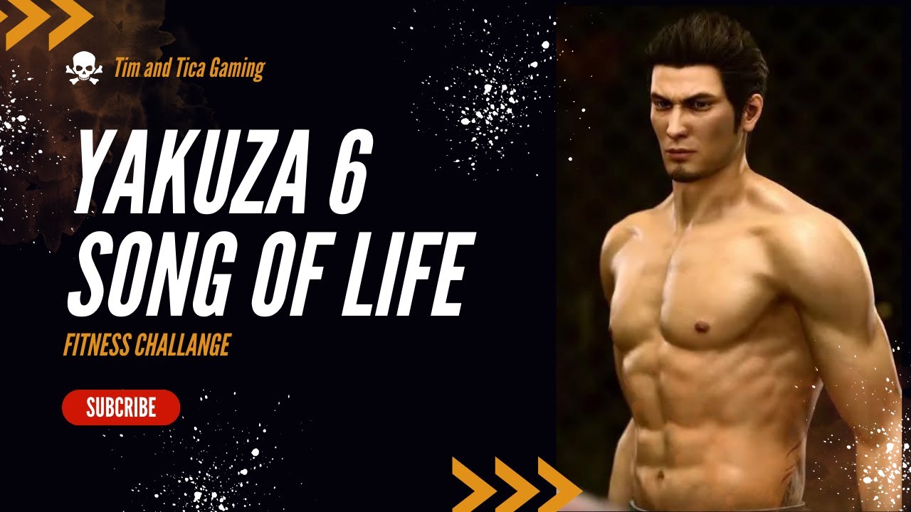 YAKUZA 6 The Song of Life Fitness Challenge YouTube