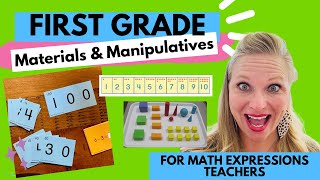 Math Expressions First Grade Manipulatives and Materials
